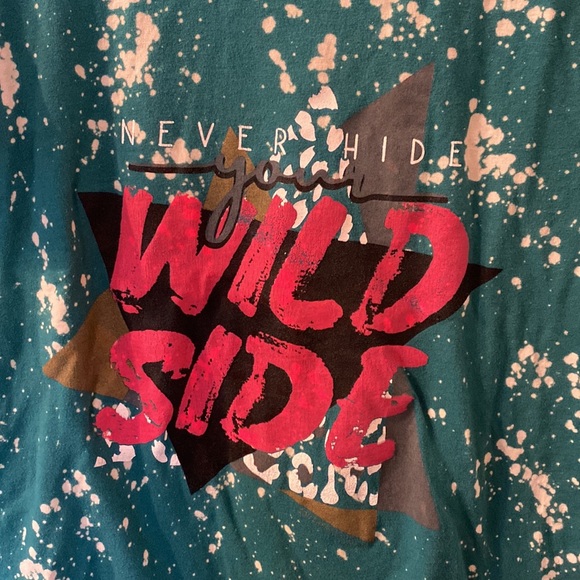 Never hide your Wild side tie dye shirt size medium - Picture 2 of 4